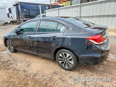 Drugie zdjęcie samochodu z przodu: 2013 HONDA CIVIC EX VIN:2HGFB2F81DH532020 - miniatura