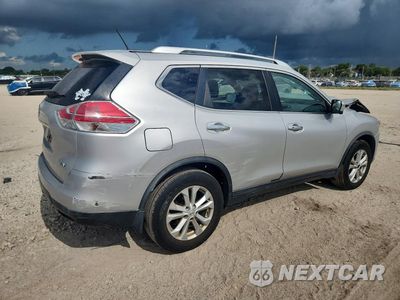 Trzecie zdjęcie samochodu z tyłu: 2016 NISSAN ROGUE SV VIN:KNMAT2MT1GP616335 - miniatura