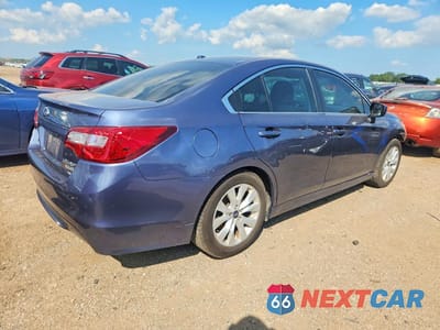 Trzecie zdjęcie samochodu z tyłu: 2015 SUBARU LEGACY 2.5I PREMIUM VIN:4S3BNAC60F3052123 - miniatura