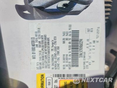 Zdjęcie 12 z 12 samochodu: 2017 LINCOLN MKZ SELECT VIN:3LN6L5C9XHR603294 - miniatura