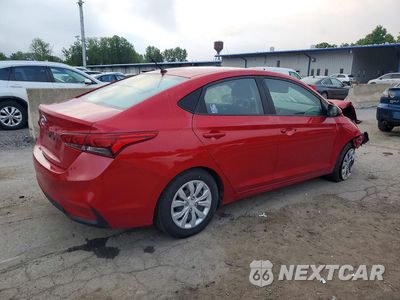 Trzecie zdjęcie samochodu z tyłu: 2022 HYUNDAI ACCENT SE VIN:3KPC24A62NE171168 - miniatura