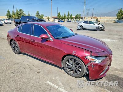 Czwarte zdjęcie samochodu z boku: 2017 ALFA ROMEO GIULIA VIN:ZARFAEBN8H7557731 - miniatura