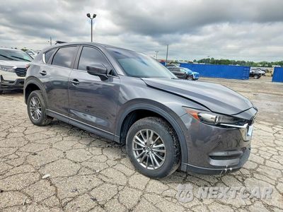 Czwarte zdjęcie samochodu z boku: 2017 MAZDA CX-5 TOURING VIN:JM3KFACLXH0155869 - miniatura
