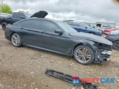 Czwarte zdjęcie samochodu z boku: 2019 BMW 740 XI VIN:WBA7E4C58KGV70298 - miniatura