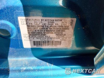 Zdjęcie 12 z 12 samochodu: 2015 NISSAN VERSA NOTE SV VIN:3N1CE2CP7FL431551 - miniatura