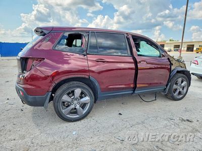 Trzecie zdjęcie samochodu z tyłu: 2019 HONDA PASSPORT TOURING VIN:5FNYF8H94KB029539 - miniatura