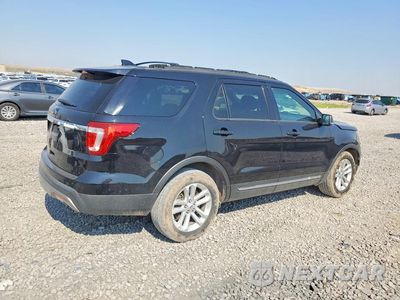 Trzecie zdjęcie samochodu z tyłu: 2017 FORD EXPLORER XLT VIN:1FM5K7D82HGA70445 - miniatura