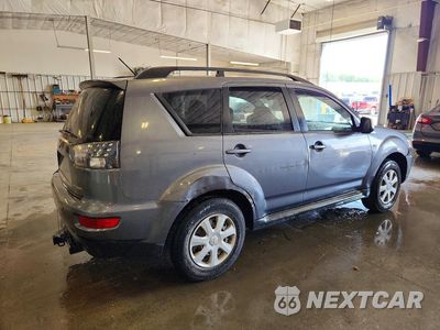 Trzecie zdjęcie samochodu z tyłu: 2012 MITSUBISHI OUTLANDER ES VIN:JA4AS2AW0CU000553 - miniatura