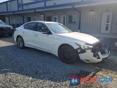 Czwarte zdjęcie samochodu z boku: 2020 INFINITI Q50 3.0T LUXE VIN:JN1EV7AR5LM250041 - miniatura