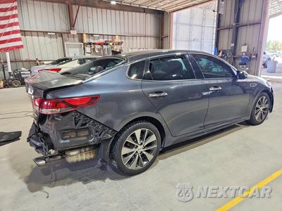 Trzecie zdjęcie samochodu z tyłu: 2016 KIA OPTIMA SX VIN:5XXGW4L22GG083571 - miniatura