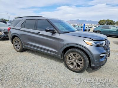 Czwarte zdjęcie samochodu z boku: 2023 FORD EXPLORER XLT VIN:1FMSK7DH2PGA12854 - miniatura