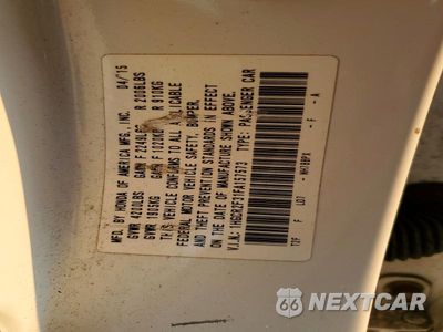 Zdjęcie 12 z 12 samochodu: 2015 HONDA ACCORD LX VIN:1HGCR2F31FA157573 - miniatura
