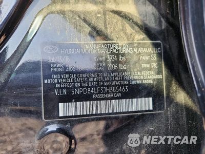 Zdjęcie 12 z 12 samochodu: 2018 HYUNDAI ELANTRA SEL VIN:5NPD84LF3JH385463 - miniatura