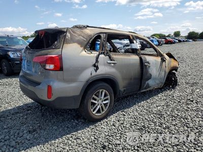 Trzecie zdjęcie samochodu z tyłu: 2014 KIA SORENTO LX VIN:5XYKTDA60EG467480 - miniatura