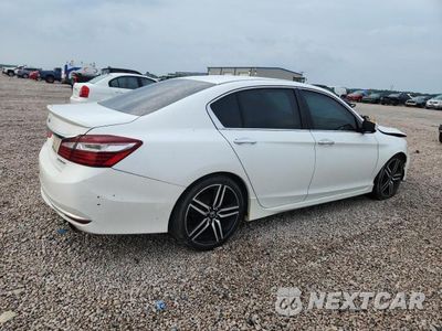 Trzecie zdjęcie samochodu z tyłu: 2016 HONDA ACCORD SPORT VIN:1HGCR2F50GA035256 - miniatura