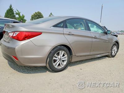 Trzecie zdjęcie samochodu z tyłu: 2014 HYUNDAI SONATA GLS VIN:5NPEB4AC4EH902614 - miniatura