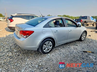 Trzecie zdjęcie samochodu z tyłu: 2013 CHEVROLET CRUZE LS VIN:1G1PA5SH7D7256217 - miniatura
