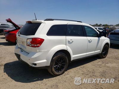 Trzecie zdjęcie samochodu z tyłu: 2019 DODGE JOURNEY SE VIN:3C4PDCBB4KT872819 - miniatura