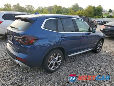 Trzecie zdjęcie samochodu z tyłu: 2022 BMW X3 XDRIVE30I VIN:5UX53DP02N9N10569 - miniatura