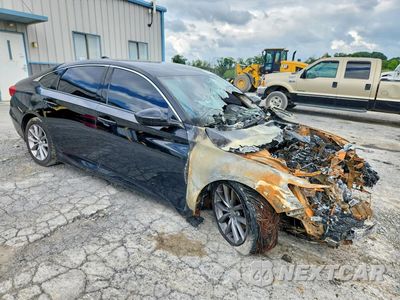 Czwarte zdjęcie samochodu z boku: 2021 HONDA ACCORD LX VIN:1HGCV1F12MA048623 - miniatura