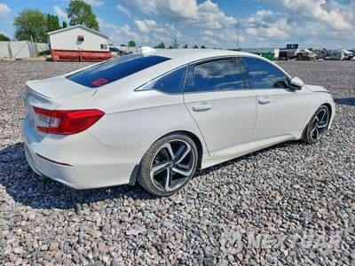 Trzecie zdjęcie samochodu z tyłu: 2019 HONDA ACCORD SPORT VIN:1HGCV1F38KA175813 - miniatura