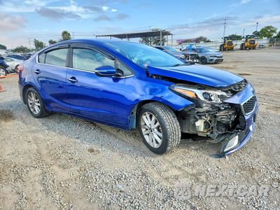 Czwarte zdjęcie samochodu z boku: 2017 KIA FORTE S VIN:3KPFL4A79HE062388 - miniatura