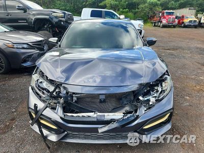 Piąte zdjęcie samochodu w środku: 2019 HONDA CIVIC LX VIN:2HGFC4B61KH307994 - miniatura