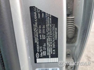 Zdjęcie 12 z 12 samochodu: 2023 HYUNDAI ELANTRA LIMITED VIN:5NPLP4AG5PH118862 - miniatura