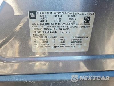 Zdjęcie 12 z 12 samochodu: 2018 GMC TERRAIN SLT VIN:3GKALPEV0JL327046 - miniatura