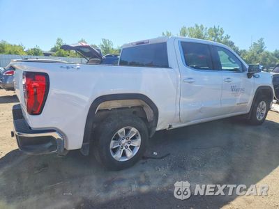 Trzecie zdjęcie samochodu z tyłu: 2023 GMC SIERRA K1500 SLE VIN:1GTUUBE8XPZ327222 - miniatura