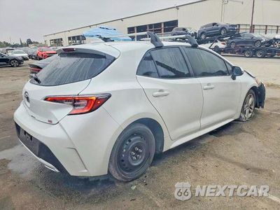 Trzecie zdjęcie samochodu z tyłu: 2022 TOYOTA COROLLA HATCHBACK SE VIN:JTND4MBE2N3163384 - miniatura