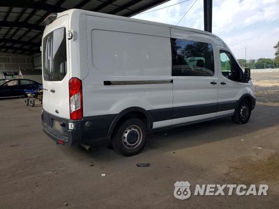 Trzecie zdjęcie samochodu z tyłu: 2020 FORD TRANSIT 150 DELIVERY VAN VIN:1FTYE1C88LKA01806 - miniatura