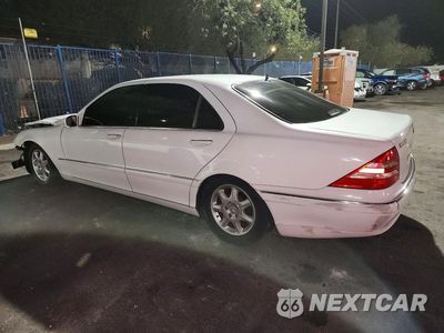 Drugie zdjęcie samochodu z przodu: 2000 MERCEDES-BENZ S 430 VIN:WDBNG70J1YA115505 - miniatura