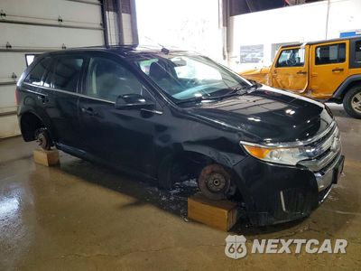 Czwarte zdjęcie samochodu z boku: 2014 FORD EDGE LIMITED VIN:2FMDK4KC6EBA26856 - miniatura