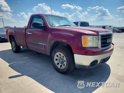 Czwarte zdjęcie samochodu z boku: 2007 GMC NEW SIERRA C1500 VIN:1GTEC14C87Z585519 - miniatura