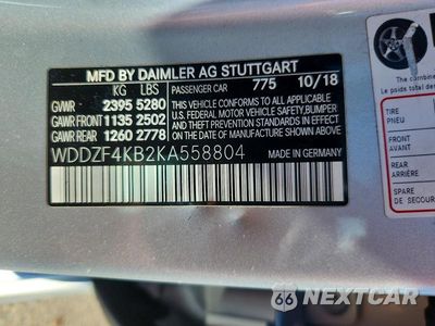 Zdjęcie 13 z 13 samochodu: 2019 MERCEDES-BENZ E 300 4MATIC VIN:WDDZF4KB2KA558804 - miniatura