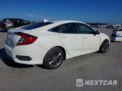 Trzecie zdjęcie samochodu z tyłu: 2020 HONDA CIVIC EX VIN:19XFC1F38LE014992 - miniatura