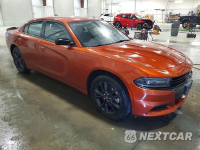 Czwarte zdjęcie samochodu z boku: 2021 DODGE CHARGER SXT VIN:2C3CDXJG7MH606178 - miniatura