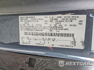 Zdjęcie 13 z 13 samochodu: 2020 FORD TRANSIT T-250 VIN:1FTBR3X81LKB04288 - miniatura