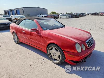 Czwarte zdjęcie samochodu z boku: 2000 MERCEDES-BENZ CLK VIN:WDBLK65G3YT039271 - miniatura