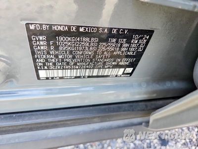 Zdjęcie 13 z 13 samochodu: 2025 HONDA HR-V SPORT VIN:3CZRZ1H53SM726402 - miniatura