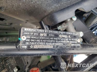 Zdjęcie 10 z 10 samochodu: 2026 CFMOTO ZFORCE UTILITY VEHICLE VIN:LCELV1ZU5T6000216 - miniatura