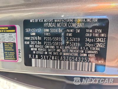 Zdjęcie 14 z 14 samochodu: 2018 HYUNDAI SANTA FE SPORT 2.0T ULTIMATE VIN:5XYZW4LA3JG543257 - miniatura