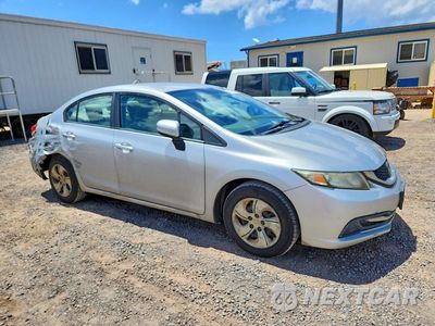 Czwarte zdjęcie samochodu z boku: 2015 HONDA CIVIC LX VIN:19XFB2F55FE104440 - miniatura
