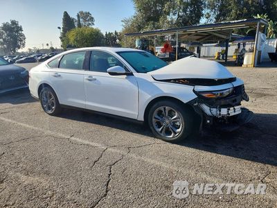 Czwarte zdjęcie samochodu z boku: 2025 HONDA ACCORD HYBRID EXL VIN:1HGCY2F63SA072354 - miniatura