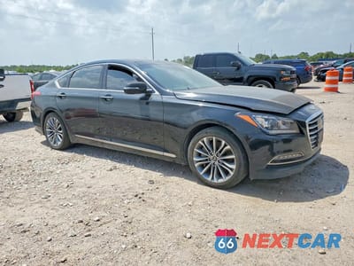 Czwarte zdjęcie samochodu z boku: 2017 GENESIS G80 3.8 VIN:KMHGN4JE6HU206893 - miniatura