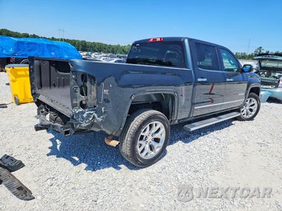 Trzecie zdjęcie samochodu z tyłu: 2018 GMC SIERRA K1500 SLT VIN:3GTU2NEC4JG336839 - miniatura