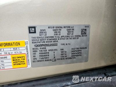Zdjęcie 12 z 12 samochodu: 2014 GMC ACADIA SLE VIN:1GKKRPKD5EJ203222 - miniatura