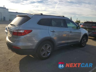 Trzecie zdjęcie samochodu z tyłu: 2014 HYUNDAI SANTA FE GLS VIN:KM8SN4HF0EU062536 - miniatura