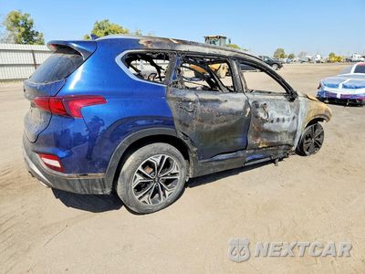 Trzecie zdjęcie samochodu z tyłu: 2020 HYUNDAI SANTA FE LIMITED 2.0T VIN:5NMS5CAA2LH293116 - miniatura